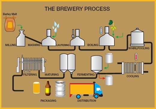 Brewing : Beer making Process - The Science Notes