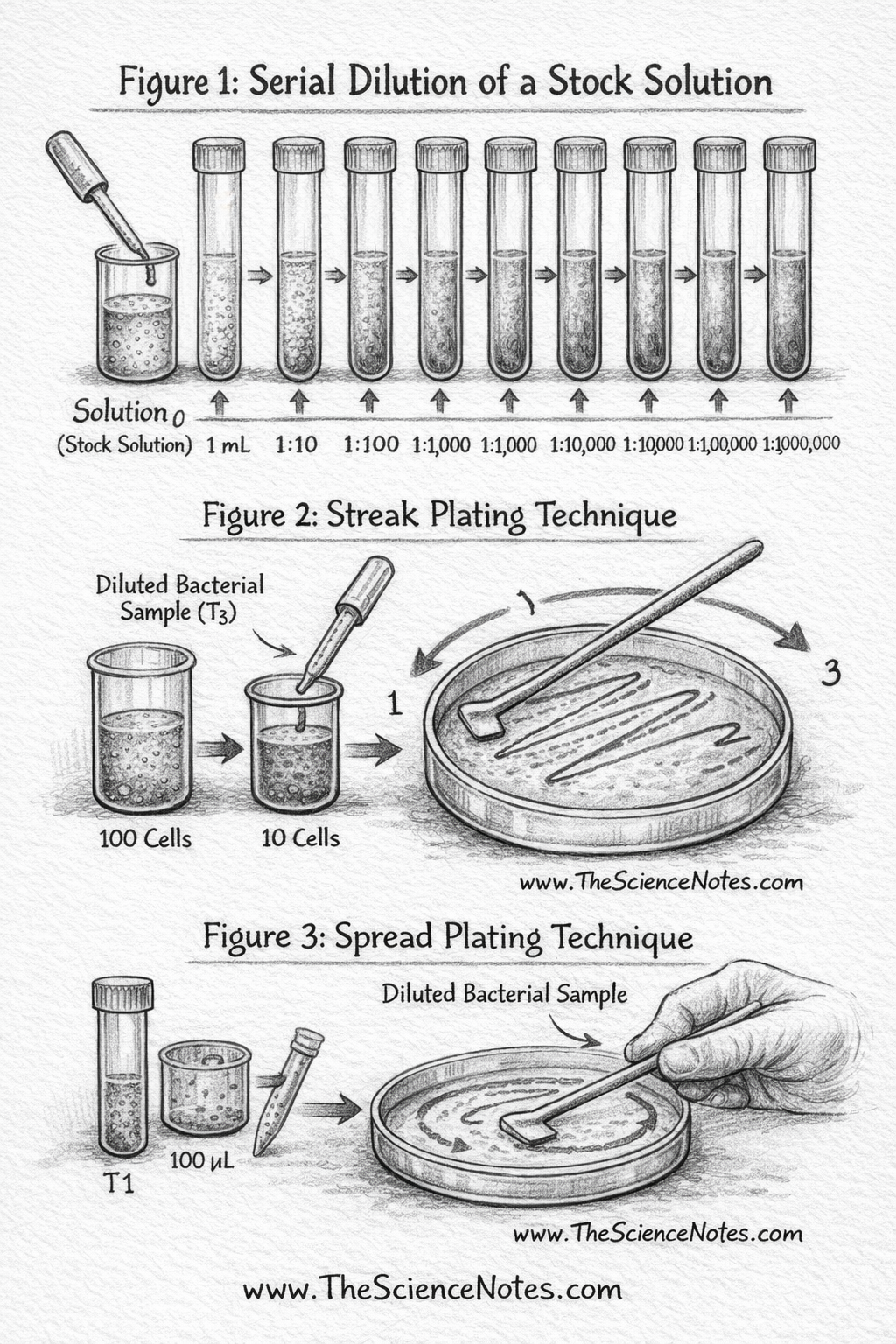 Serial Dilution and Plating Techniques for Microbial Enumeration and Isolation