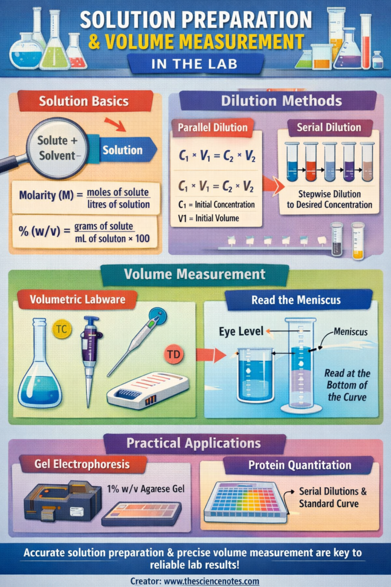 Solution Preparation, Concentration, and Volume Measurement in ...